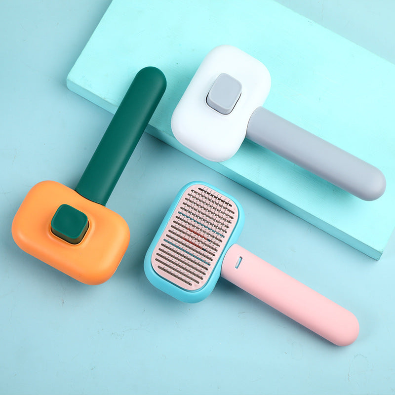 Pet Hair Brush to Open Knots - Grooming and Massage