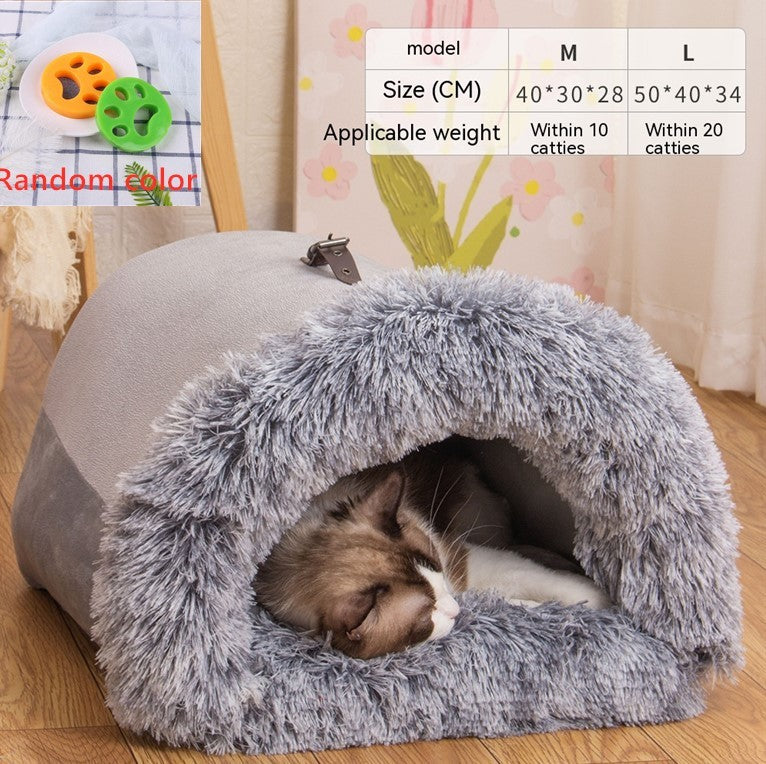 Moisture-proof, Fluffy & Portable Pet Nest