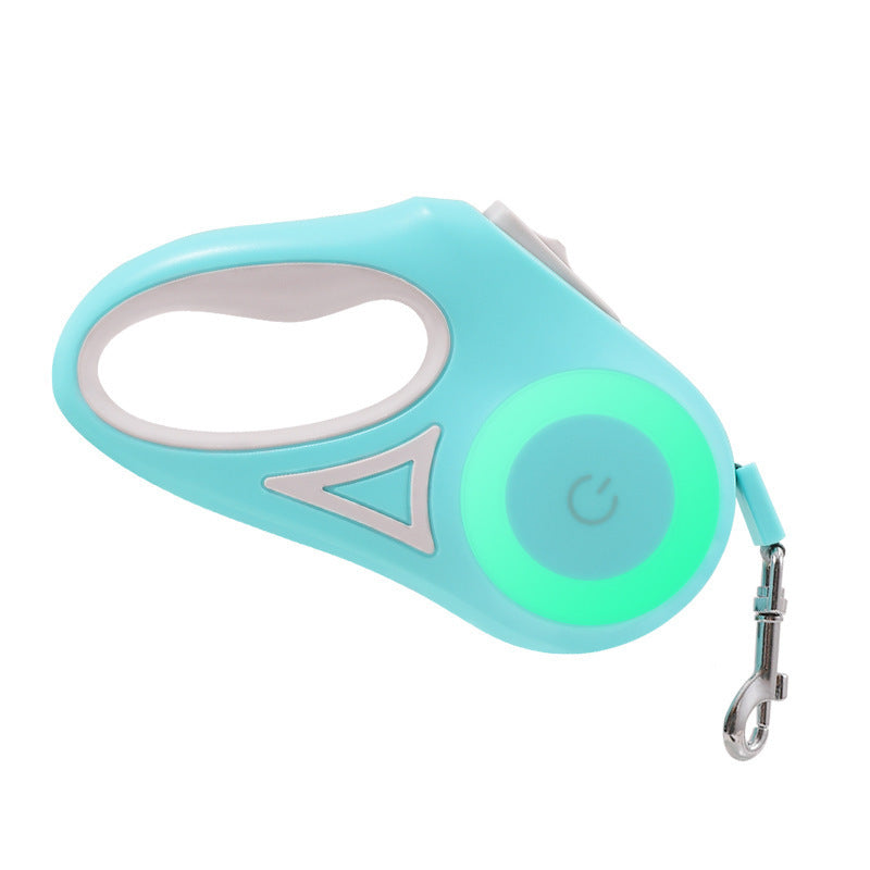 Retractable Pet Leash With Built-in Safety Spotlight