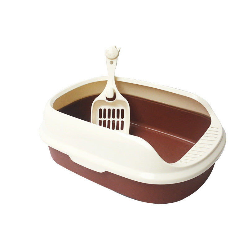 High-side Polyester Small Litter Box With Shovel