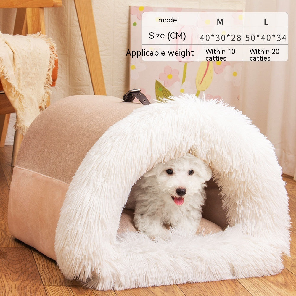 Moisture-proof, Fluffy & Portable Pet Nest