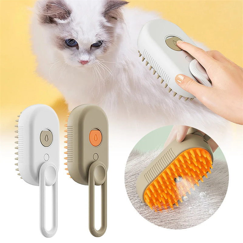 3-in-1 Electric Spray, Massage Brush & Grooming Comb for Hair Removal of Pets