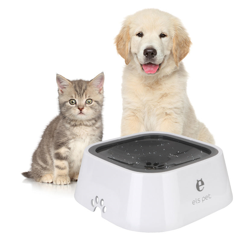 Anti-Overflow Slow Water Feeder Dispenser for Pet