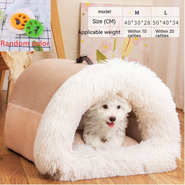 Moisture-proof, Fluffy & Portable Pet Nest