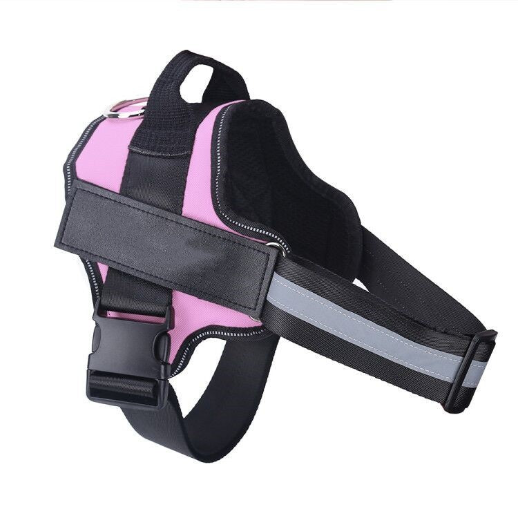 Pet Harness with Adjustable, Reflective & Breathable Chest Strap