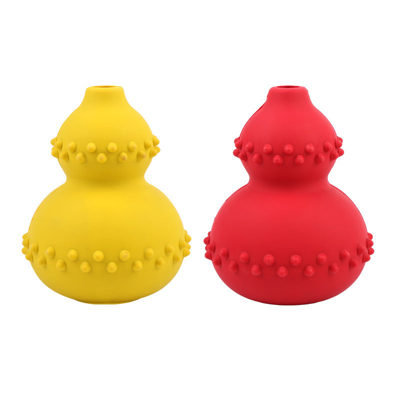 Pet Natural Rubber Feeder Toy Resistant to Biting and Grinding Teeth