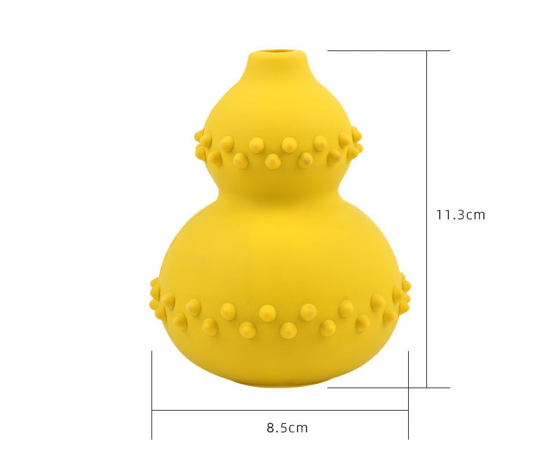 Pet Natural Rubber Feeder Toy Resistant to Biting and Grinding Teeth