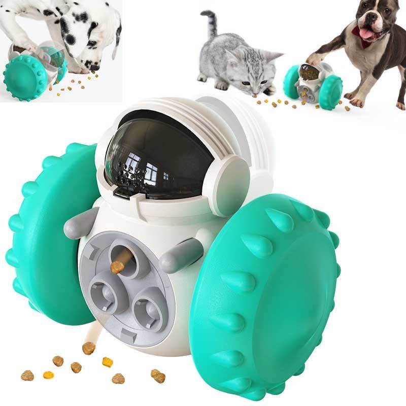 Smart Interactive Food Robot Car for Fun, Development & Slow Pet Feeding