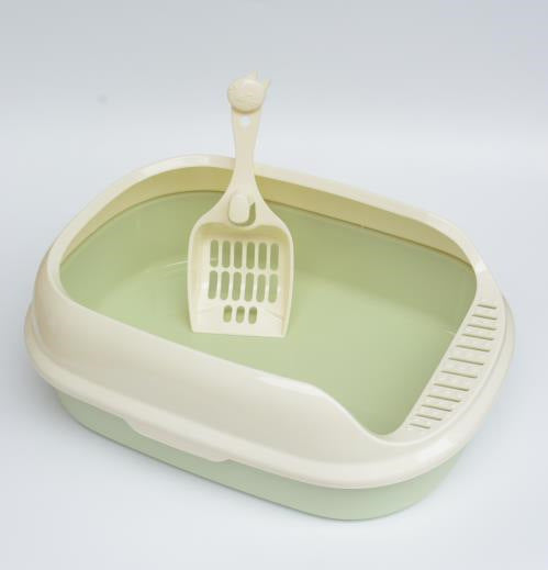 High-side Polyester Small Litter Box With Shovel