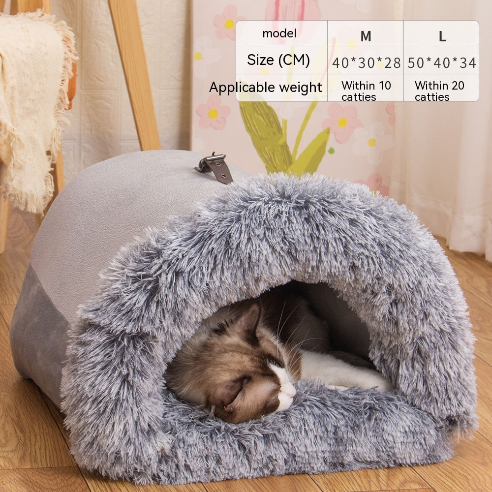 Moisture-proof, Fluffy & Portable Pet Nest